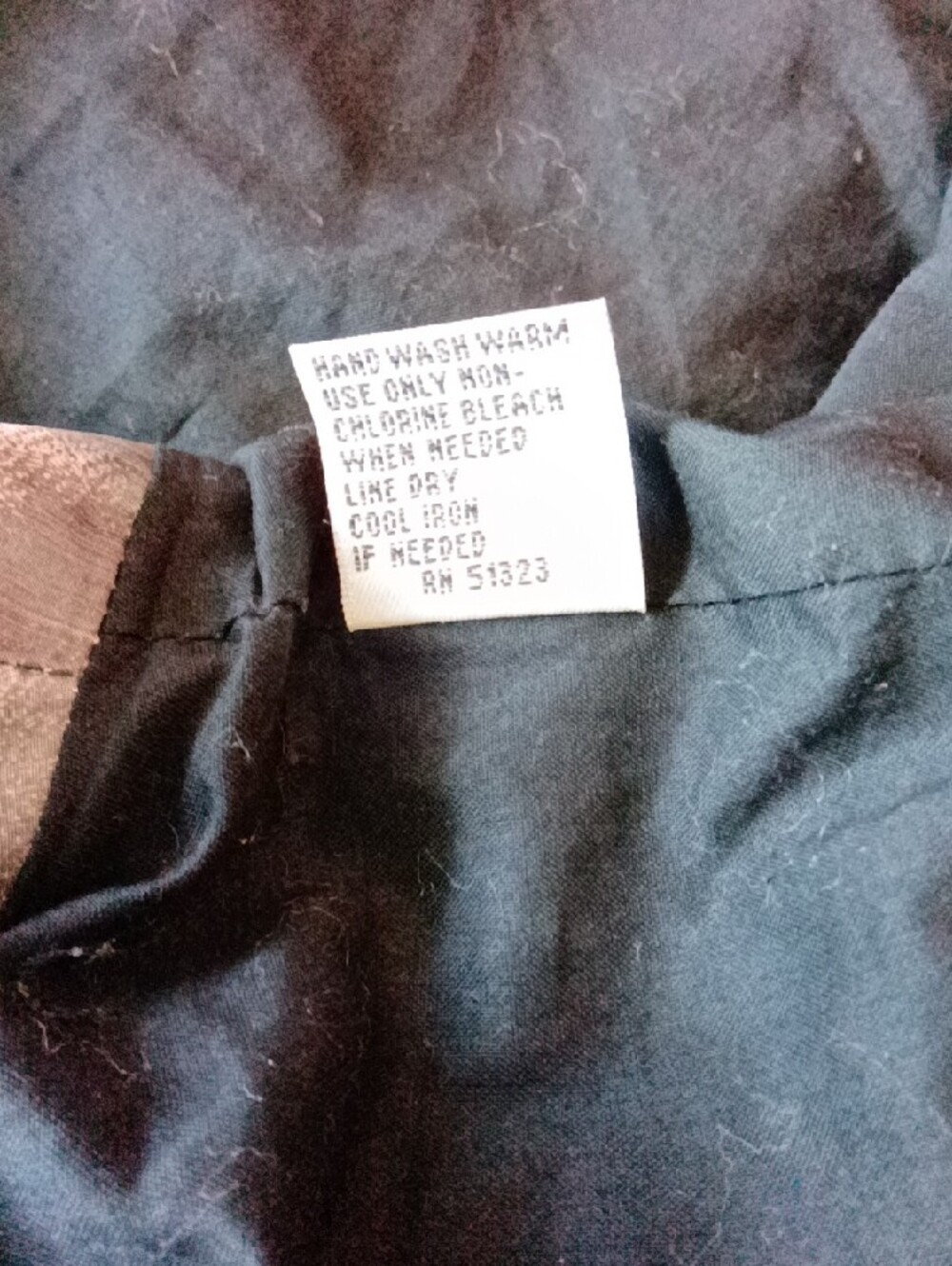 Kenneth Cole New York Gray Patterned Drawstring Utility Jacket - Picture 8 of 8